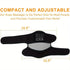 Electric Heating Knee Pad – Cordless Joint Hot Compress Massager(Black)-1