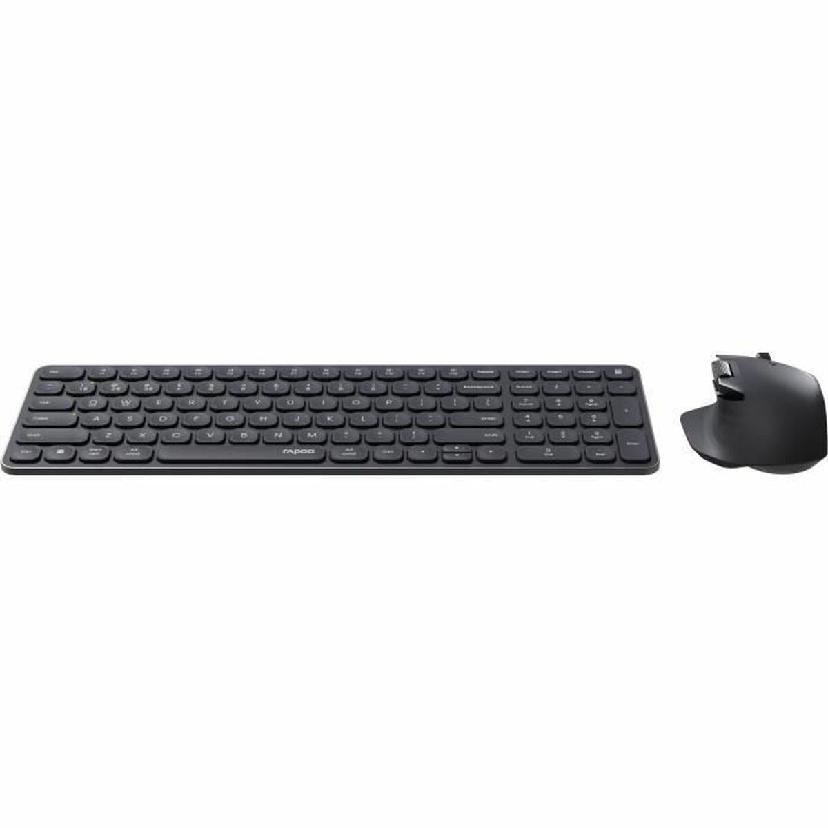 Keyboard and Mouse Rapoo 9760M Grey AZERTY-4