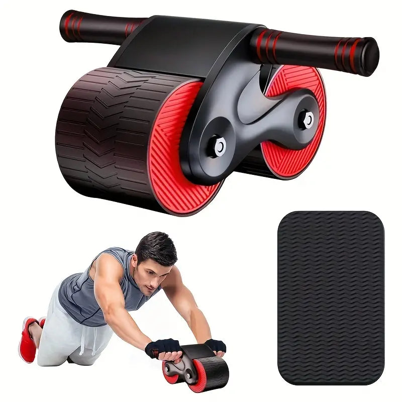NNETM Automatic Rebound Abdominal Muscle Training Wheel-0