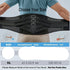 NNEOBA Back Brace for Lower Back Pain Relief with Pulley System Black, XL-2