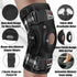 Knee Brace with Copper Side Stabilizers XL Medical Knee Support Black-1