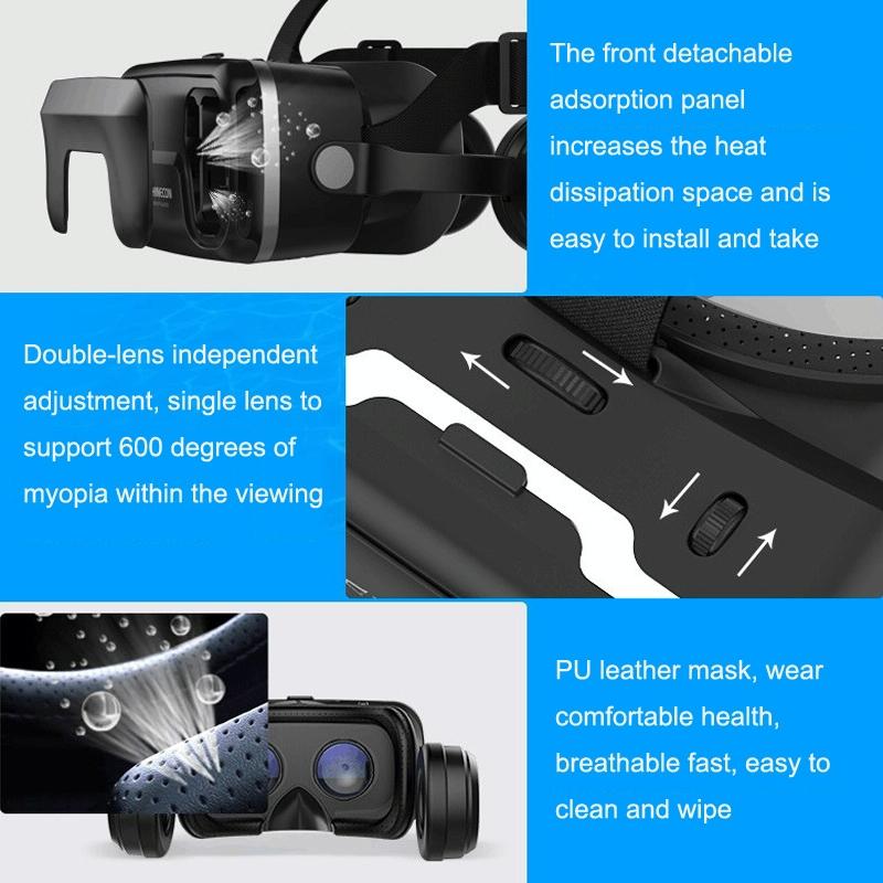 NNEIDS 3D Virtual Reality Headset For 7Th Gen Gaming-3