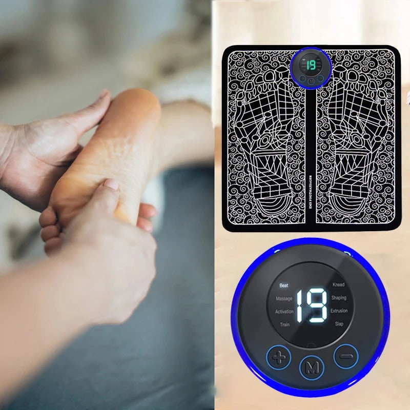 Electric Foot Massager Pad Muscle Relaxation Trainer-3
